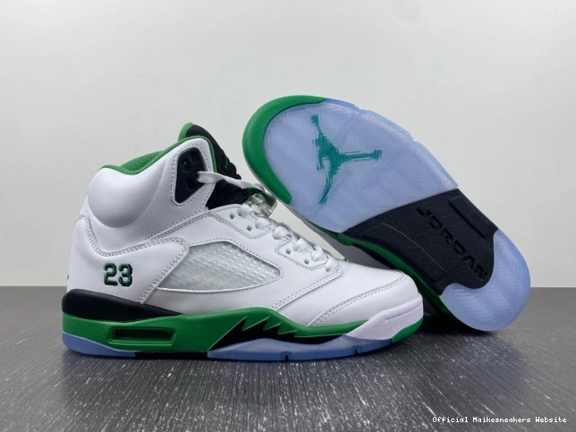 Official Maikesneakers Lucky Green 5 Jordan WMNS Air DD9336-103 0810
